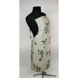 Reindeer pattern apron